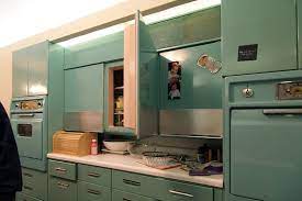 General electric metal kitchen cabinets retro red. Kitchen Bath Remodel Ideas Mid Century Modern Kitchen Cabinets Mid Century Modern Kitchen Metal Kitchen Cabinets