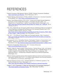 References Improving The Resilience Of Transit Systems Threatened By Natural Disasters Volume 1 A Guide The National Academies Press
