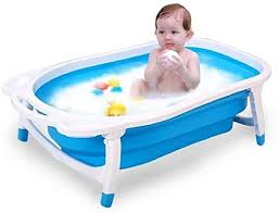 Pricing, promotions and availability may vary by location and at target.com. Icome Baby Folding Bath Tub Age Range Between 1 Months To 5 Years Old Blue Buy Online At Best Price In Uae Amazon Ae