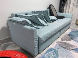 Cm ikea askenaset sofa bed finnsta white 140. Ikea Sofa Bed Furniture Carousell Malaysia