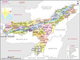 Compare quotes from upto 3 travel agents for free. Assam Map Map Of Assam