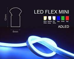 Smd2835 120led M Dc24v 12w M Flexible Side View Silicone Neon Strip Flexible Led Strip Lights Led Strip Lighting Color Changing Led