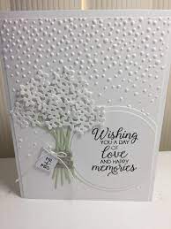 For closer friends and family, your wedding wishes will be more personal, and may include a funny quote or anecdote. 48 Ideas Flowers Bouquet Birthday Wishes Wedding Card Diy Wedding Cards Handmade Homemade Wedding Cards