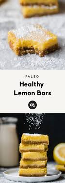Healthy Lemon Bars Gluten Free Dairy Free Paleo Ambitious Kitchen Recipe Lemon Bars Healthy Gluten Free Lemon Bars Paleo Lemon Bars