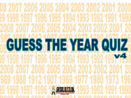 It's that time of year again! Guess The Year Quiz Teaching Resources