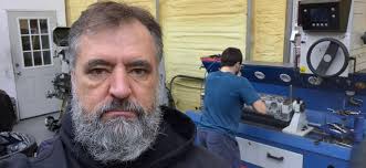 First Saturday in I don't know how long I haven't had anything to do. So me  and the youngster decided to spend the day in the shop getting cylinder  heads and manifolds