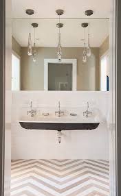 Herringbone Tiles Wood Like Floor Tile And White Marble Tile Set In A Herringbone Pattern Herringbonetiles Herringbone Tile Brooks And Falotico Associate