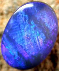 Midnight Blue Opal Gemstones Opals Blackopal Jewelry Rocks And Gems Stones And Crystals Minerals And Gemstones