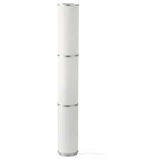 Ikea lersta aluminium floor lamp modern reading light adjustable 131cm tall. Vidja Floor Lamp White 54 138 Cm Ikea