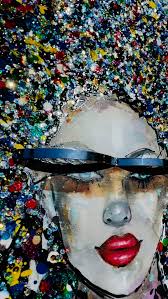 Miss Laura , Medidas: 80x80, Técnica mixta sobre lienzo, ©️ Todas las obras  están protegidas por los derechos de propiedad industrial e intelectual.  Por lo tanto, cualquier copia sin el permiso ...