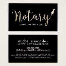 Mobile notary service signature modern rose gold business card. Notary Loan Signing Agent Professional Business Card Zazzle Com Loan Signing Agent Signing Agent Loan Signing