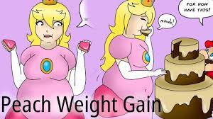 Peach Weight Gain (Comic) - YouTube