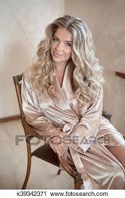 To get truly elegant hair for. Curly Wedding Hairstyle Stock Image K39342371 Fotosearch