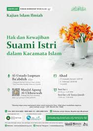 Apakah tanggung jawab isteri/suami menurut ajaran islam dan nasrani? Kajian Islam Ilmiah Ahlussunnah Hak Dan Kewajiban Suami Istri Dalam Kacamata Islam Bersama Al Ustadz Luqman Ba Abduh Kajian Taklim Islam Suami Pengasuh