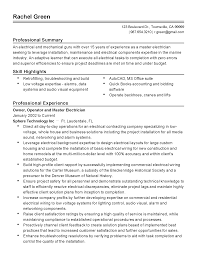 Professional Master Electrician Templates To Showcase Your Talent Myperfectresume