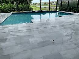 Find out what the prices are for a pool project compared to other paving materials such as pavers, concrete and bluestone. Aspen White Pavers Marble Stonehardscapes Llc