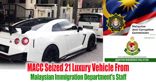 It is headquartered in perdana, precint, putrajaya, malaysia. Macc Seized 21 Luxury Vehicle From Malaysian Immigration Department S Staff Everydayonsales Com News