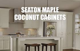 seaton maple coconut cabinets