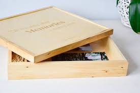 Wedding Photo Album Photo Box Wooden Box Usb Regalos Proyectos Boda