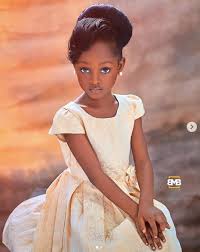 The queen's most exciting tour continues! 6 Year Old Model From Nigeria Named World S Most Beautiful Girl Good Times