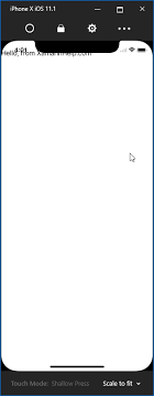 Here's what every symbol on top of your iphone means. Safeareainsets For Xamarin Forms In Ios Xamarin Help