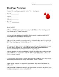 Blood Type Problems 2