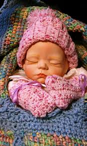 Ravelry: Crochet Baby Mittens with ribbing pattern by Janet Marie Crafts  and Designs