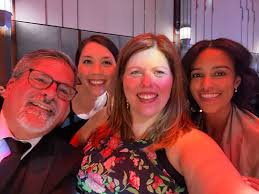 Celebrating some great wins with the team at the Financial Communications  Society awards gala.