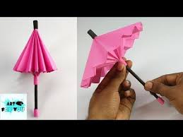 how to make a paper umbrella umbrella that open and close diy paper umbrella youtube paper umbrellas umbrella craft paper crafts diy