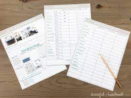 Choose cupboard doors, sizes and finish. Free Printable Kitchen Planning Tools Houseful Of Handmade