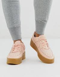 Black Air Force 1 Gum Sole Nike Pale Pink Gum Sole Air Force 1 Sage Low Sneakers Nike Airforce 1 Low Sneakers Nike