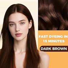Amazon.com : YOURTONE Dark Brown Hair Dye Shampoo 3 in 1 for Gray Hair  Coverage, Hair Color Shampoo for Women Men, Herbal Ingredients Champu Para  Pintar el Cabello (16.9 Oz) : Beauty & Personal Care