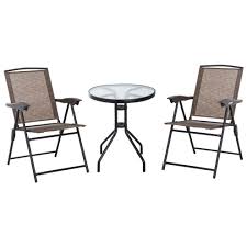 Check spelling or type a new query. Outsunny 4pcs Sling Folding Patio Dining Set Outdoor Furniture Garden Table Set Umbrella Brown Patio Lawn Garden Patio Furniture Accessories Urbytus Com