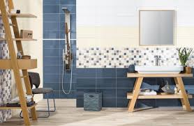 Comment Adopter Le Carrelage Bleu Dans La Salle De Bain Espace Aubade