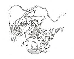 Legendary Pokemon Mega Rayquaza Drawing Pokemon Coloring Pages Pokemon Coloring Ninjago Coloring Pages