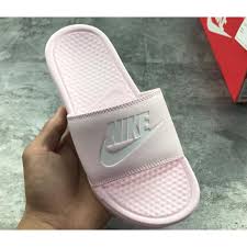 The nike benassi swoosh slide is an essential before and after games and practices. Womens Nike Benassi Jdi Slide Sandals All Pink Pink Nike Slides Nike Slippers Nike Slide Sandals