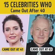 15 Celebrities Who Came Out After 40