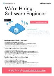 Open 3 Vacancy From Dekoruma Inovasi Lestari As Digital Marketing Technologist Business Intelligence Analyst And Business Partnership Http Bit Inovasi