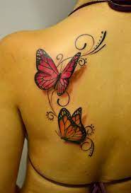 Creative 3d Tattoo Butterfly On Back The Ask Idea Mariposa Tatuaje Tatuajes De Mariposas En La Espalda Mariposas Para Tatuar