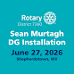 D7360 Installation of DG Sean Murtagh event image