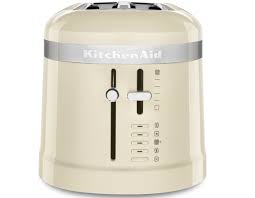 Cream kitchenaid kettle and toaster. Kitchenaid Design Dual Slot Toaster Almond Cream Brands Kitchenaid What S Cooking Kitchenaid Toaster Kettle 25