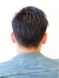 黒髪２ブロックショートメンズ髪型 Lipps 吉祥寺mens Hairstyle
