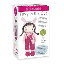 Anna the Little Bunny Girl From Tuva Publishing - Knitting and Crocheting  Kits - Kits - Casa Cenina