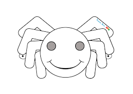 Idee di uomo ragno da colorare image gallery con ragno spiderman. Maschere Di Carnevale Per Bambini Da Colorare Maschera A Forma Di Ragno