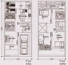 Desain rumah ukuran 5x12 1 lantai minimalis sederhana sumber : Desain Rumah Minimalis 2 Lantai Diatas Tanah 6x12 M2 2 Jpg 400 380 Rumah Minimalis Rumah Denah Rumah