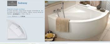 Check spelling or type a new query. Offre Baignoire D Angle Acrylique Subway Villeroy Boch Chez Richardson