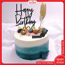 Maybe you would like to learn more about one of these? Harijadi Topper Black Happy Birthday Cake Topper Arcylic Plastic Hari Jadi Kek Hiasan Special Design Shopee Malaysia