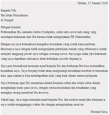 25 Contoh Surat Permohonan Maaf Pribadi Perusahaan Contoh Surat