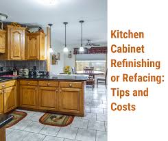 kitchen cabinet refinishing or refacing