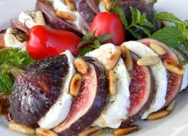 Recette De Salade Figues Mozzarella Recette Figues Recette Salade Salade De Figues